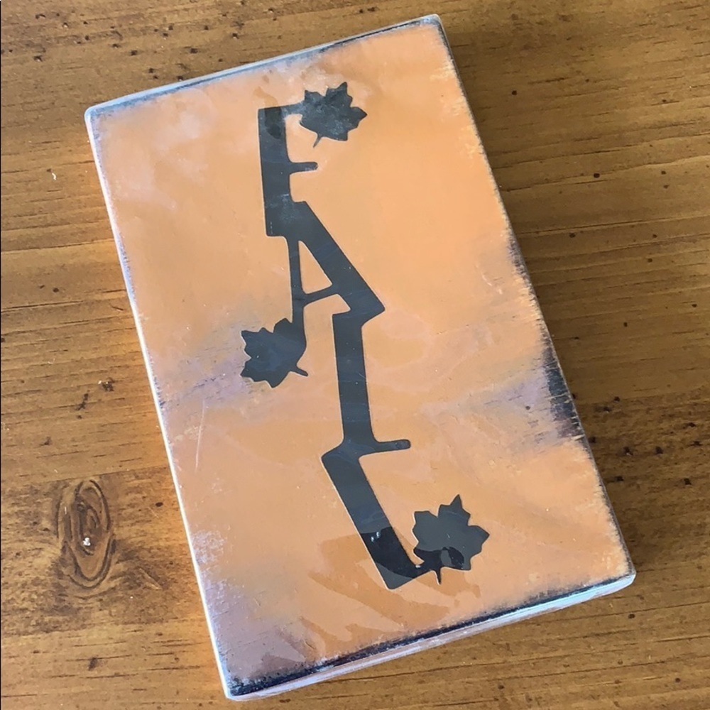 Handmade FALL sign